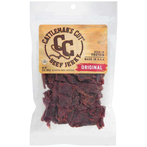 Lowreys Cattlemans Cut Original Beef Jerky, 10 Ounce -- 15 per case.