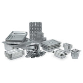Vollrath Super Pan 3 2/3 Size Flash Bottom Pan -- 6 per case.