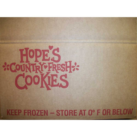 Hopes Gourmet All Butter White Chunk Macadamia Cookie Dough, 4.0 Ounce -- 80 per case.