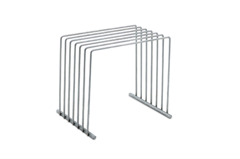 Vollrath Stainless Steel Cutting Board Rack.
