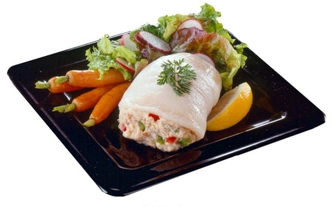 New Wave Kaptains Ketch Rolled Stuffed Flounder with Crab Stuffing, 5 Ounce -- 20 per case.