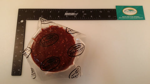 Broadleaf 3:1 Round Venison Patty, 1 Pound -- 10 per case.