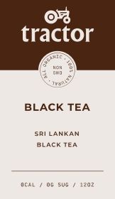 Tractor Unsweetened Concentrate Black Tea -- 12 per case.