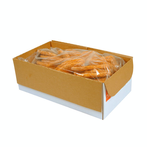 Advance Food Breaded Pork Patties, 3.2 Ounce -- 50 per case.