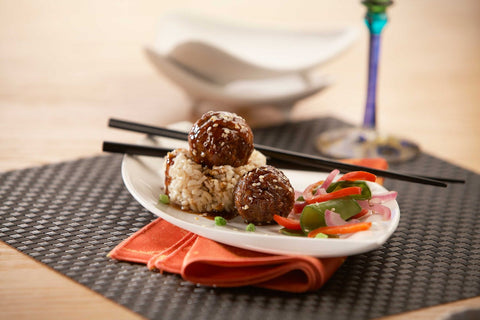 Rosina Food All Natural Gluten Free Cooked Meatball, 10 Pound -- 2 per case.