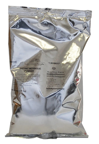 Lawrence Foods Instant Meringue Mix, 25 Ounce -- 12 per case