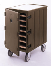 Camcarts for Trays and Sheet Pans, Dark Brown, 32 x 21 1/2 x 37 1/2 inch.