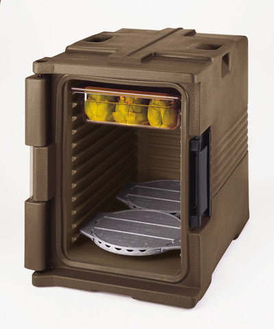 Camcarrier Full Size Food Pan Carrier, Dark Brown, 60 Quart.