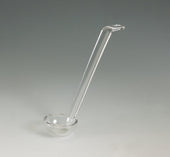 Cambro Plain Ladle, Clear, 0.75 Ounce -- 12 per case.