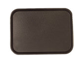 Cambro Fast Food Tray, Black, 13 13/16 X 17 3/4 inch -- 12 per case.