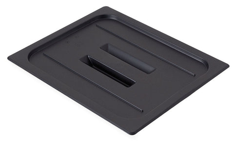 Camwear Cover with Handle for Half Size Food Pan, Black -- 6 per case