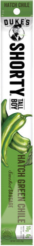 Dukes Hatch Green Chile Smoked Shorty Sausage, 1 Ounce -- 96 per case.