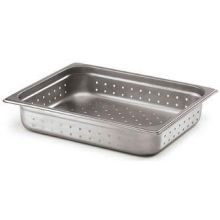 Alegacy 25 Gauge Half Size Economy Perforated Anti Jamming Steam Table Pan, 11 Quart.