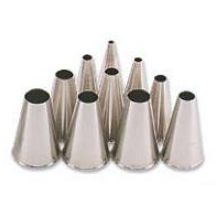 Alegacy Stainless Steel Plain Tip Pastry Tube - Tip Number 4.