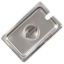 Alegacy 25 Gauge 18/8 Stainless Steel Economy Flat Notched Cover Only, 21 x 12 7/8 inch.