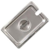 Alegacy 24 Gauge 18/8 Stainless Steel Standard Flat Notched Cover Only, 12 3/4 x 10 7/16 inch.