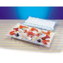 CalMil Rectangular Non-Illuminated Ice Display, Clear, 54 x 24 x 3 1/2 inch.