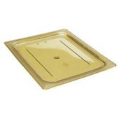 Cambro Amber H Pan High Heat Flat Cover Only, 12 3/4 x 20 7/8 inch -- 6 per case.