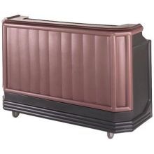Cambro Standard Style Portable Medium Size CamBars Complete Soda System, Granite Gray with Black, 67 1/2 x 28 1/2 x 47 1/2 inch.