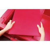 Cambro Versa Well Cover Only, Hot Red, 20 7/8 x 13 x 2 inch.