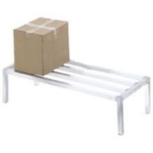 Channel Manufacturing Aluminum Tubular Style Dunnage Rack, 12 x 36 x 24 inch.