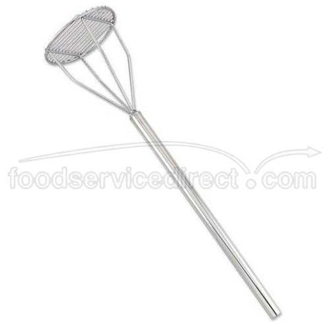 Alegacy Stainless Steel Round Face Masher, 25 inch.