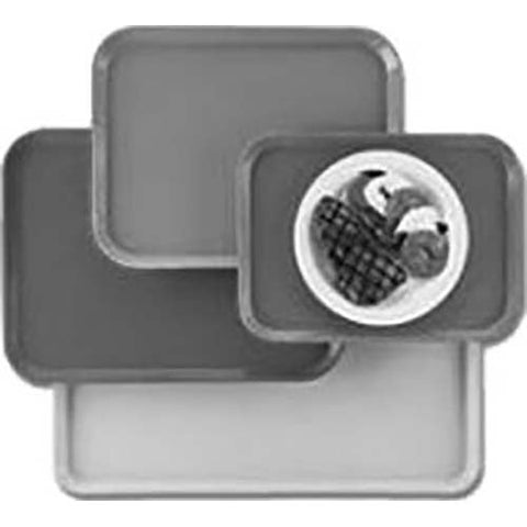Cambro Fiberglass Steel White Camlite Tray, 13 3/4 x 10 5/8 inch -- 12 per case.