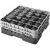 Cambro Camrack Polypropylene Beige Full Size 25 Compartment Glass Rack, 5 1/4 inch -- 4 per case.