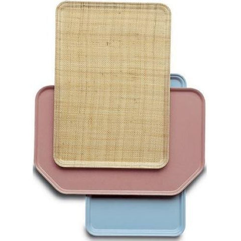 Cambro Rectangular Metric Camtray, Light Elm, 10 7/16 x 12 3/4 inch -- 12 per case.