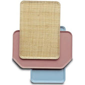 Cambro Rectangular Metric Camtray, Raspberry Cream, 11 13/16 x 18 1/8 inch -- 12 per case.