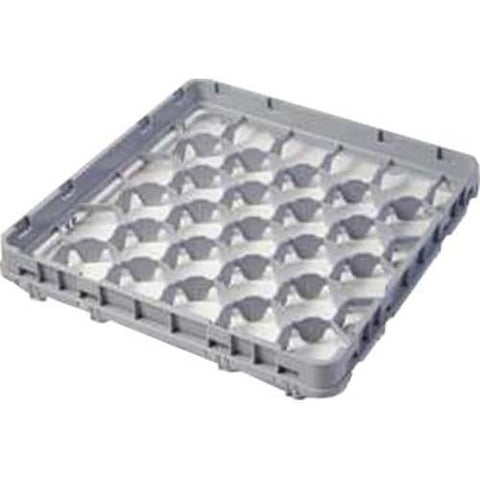Cambro Soft Gray Full Size Full Drop 30 Compartment Extender Only, 19 5/8 x 19 5/8 x 2 inch -- 12 per case.