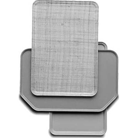 Cambro Metric Rectangular Swirl Gray Camtray, 12 1/2 x 16 1/2 inch -- 12 per case.
