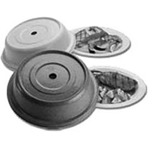 Cambro Granite Gray Versa Round Camcover Plate Cover Only, 9 1/8 inch Diameter -- 12 per case.