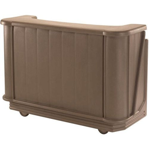 Cambro Standard Style Medium Size Portable CamBars Basic Soda System, Granite Gray, 67 1/2 x 28 1/2 x 47 1/2 inch.