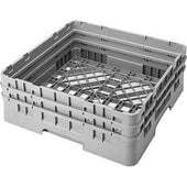 Cambro Camrack Polypropylene Sherwood Green Full Size with 2 Extender Base Rack, 19 3/4 x 19 3/4 x 7 1/4 inch -- 4 per case.