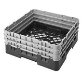 Cambro Camrack Polypropylene Teal Full Size with 3 Extender Base Rack, 19 3/4 x 19 3/4 x 8 7/8 inch -- 3 per case.