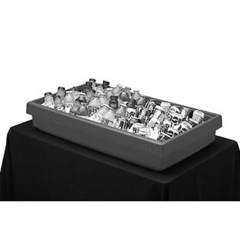 Cambro 6 Feet Navy Blue Buffet Bar, 41 13/16 x 24 x 7 inch.