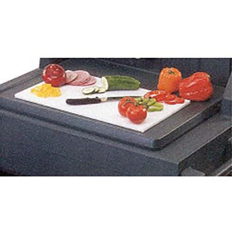 Cambro White Cutting Board for Camcruiser Vending Carts, 21 x 1/2 x 13 1/8 inch.