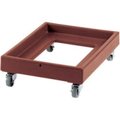Camdolly Plastic Milk Crate Dolly, Black, 21 15/16 x 30 1/4 x 8 inch.