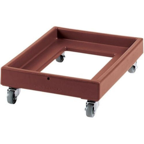 Camdolly Plastic Milk Crate Dolly, Black, 21 15/16 x 30 1/4 x 8 inch.