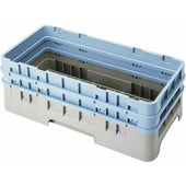 Cambro Camrack Half Size Base Rack, Navy Blue, 19 3/4 x 9 7/8 x 7 1/4 inch -- 4 per case.