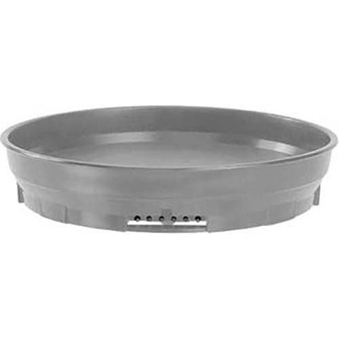 Cambro Navy Blue Shoreline Base for Camduction Complete Heat System, 9 9/16 inch Dia. x 1 15/16 inch Height -- 12 per case.