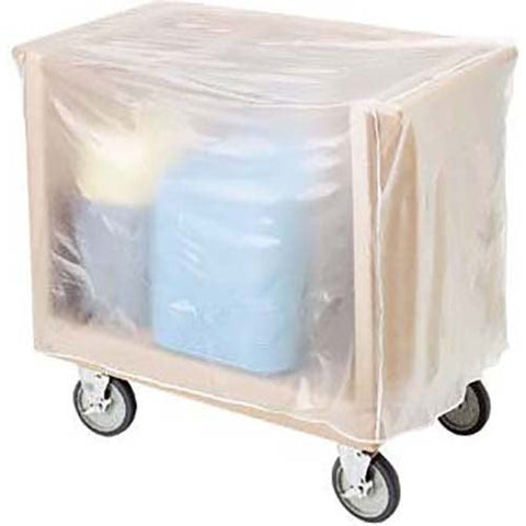 Cambro Granite Gray Adjustable Tray and Dish Cart, 38 7/8 x 23 1/4 x 34 1/2 Inch