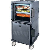 Cambro Base Model Dark Brown Ultra Camcart with Heavy Duty Casters for Food Pan, 28 1/8 x 53 1/4 x 32 1/4 inch.