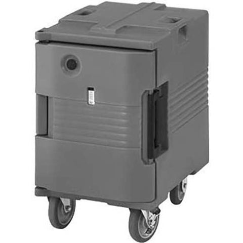 Cambro 110 Voltage Slate Blue 1 Compartment Insulated Ultra Pan Carrier with Casters, 18 1/8 x 31 1/4 x 26 3/8 inch.