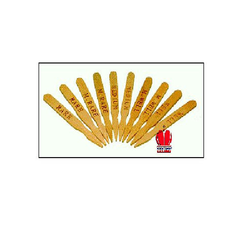 Wooden Steak Markers Rare, 500 per box -- 10 boxes per Case