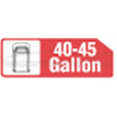 40X48 45 Gallon Extra Heavy Black Liner -- 250 Count