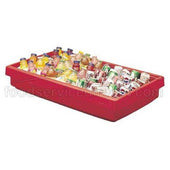 Black Cambro Buffet Bar, 41 13/16 x 24 x 7 inch.