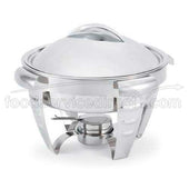 Vollrath Maximillian Steel Large Round Chafer, 6 Quart.