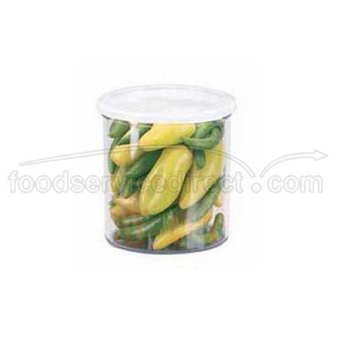 Clear Cambro Crock with Lid, 2.7 Quart -- 6 per case.